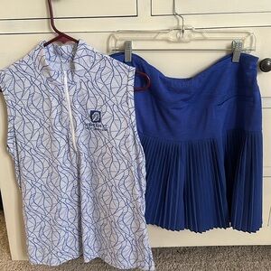 GGBlue women’s 2 piece golf outfit